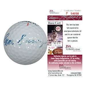 Gene Sarazen Autographed / Signed Golf Ball (James Spence)