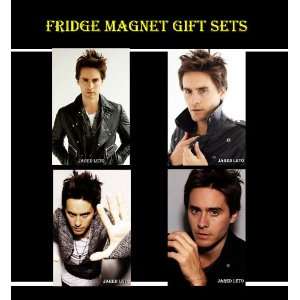 Set of 4 JARED LETO 30 SECONDS TO MARS Fridge Magnets   Sexy Hunks 005