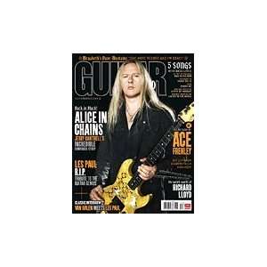   Guitar World Alice In Chains Jerry Cantrell Dec. 2009 