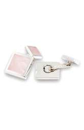 Thomas Pink Double Square Pink Cuff Links $195.00