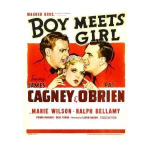  Boy Meets Girl, James Cagney, Marie Wilson, Pat OBrien 