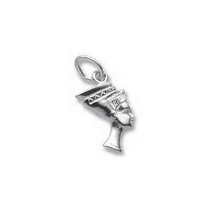  Nefertiti Charm   Gold Plated: Jewelry