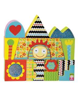 ALEX Toys Mix N Match Wooden Whimsy Blocks   Baby Gift Shop 