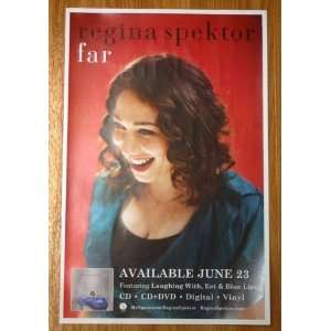 Regina Spektor Far original 11 by 17 inch promotional poster