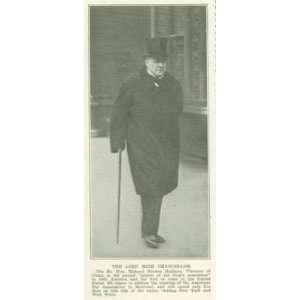  1913 Richard Burdon Haldane Lord High Chancellor Englan 