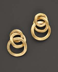 Marco Bicego Jaipur 18K Yellow Gold Loop Earrings