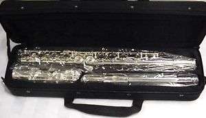 Antigua Vosi av130 flute w/case & Selmer flute care kit  
