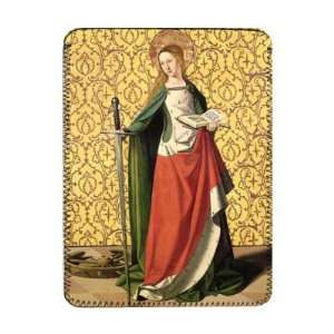  St. Catherine of Alexandria (oil on panel)    iPad Cover 