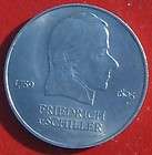ANUNVER GDR East Germany 20 Marks 1972 Friedrich von Schiller  