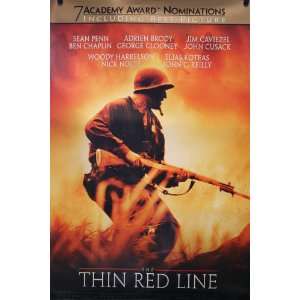  The Thin Red Line 1999 Movie Poster 27 X 40 Everything 