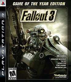 Fallout 3 Game of the Year Edition Sony Playstation 3, 2009 