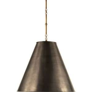 Visual Comfort TOB5014HAB BZ Thomas OBrien Goodman Hanging Lamp 2 Lig