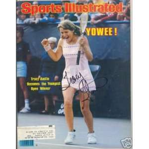  Tracy Austin Tennis Signed Si Sports Illustrated Sports 