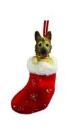 NEW Christmas Stocking Ornament for German Shepherd dog  