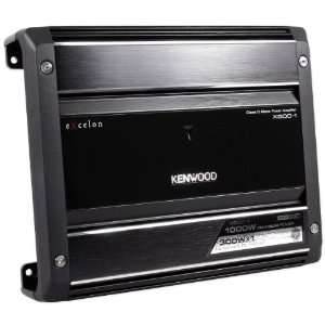 com Kenwood X500 X series 500 Watt Digital Mono Car Audio Amplifier 