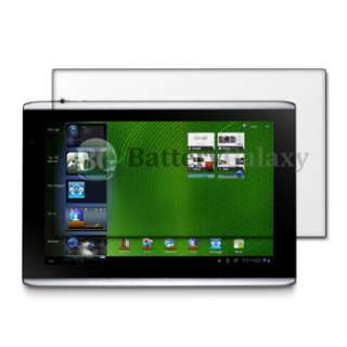 CLEAR LCD SCREEN SHIELD PROTECTOR FOR ACER ICONIA TAB A500  