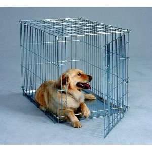  General Cage Valu Dog Crate 42L Silver