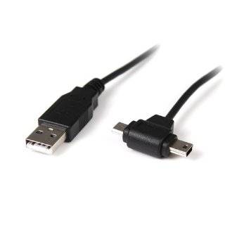  Dual Micro USB / Mini USB Splitter Cable   Charge up two 