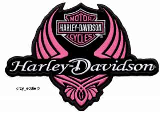 HARLEY DAVIDSON DIVA WINGS VEST JACKET PATCH **NIP**  