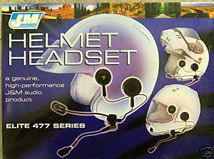 Motorcycle Helmet Headset (Elite 477 Series) *NEW*  