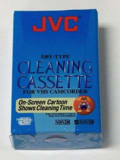 JVC Cleaning Cassette VHS C Camcorder Dry Type TCC 3FU  
