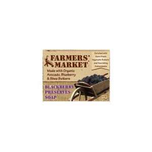  Farmers Market Natural Bar Soap Blackberry Preserves    5 