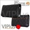   Wallet Card Holder Apple iPhone 4 4S 3G 3GS iPod Touch Black  