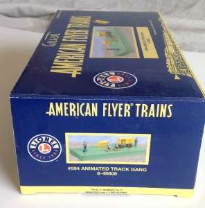 American Flyer #594 Animated Track Gang # 6 49808 NEW  