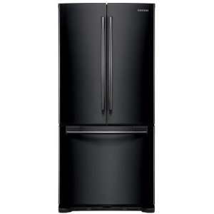  Samsung Refrigerator With French Doors, 20 Cu. Ft. Black 