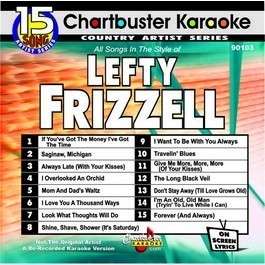 Lefty Frizzell Greatest Hits CHARTBUSTER KARAOKE CDG  