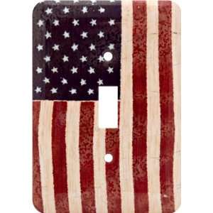  GE 51057 American Flag Single Switch Wall Plate