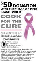 KitchenAid KSM150PSPK Artisan Series Mixer   Pink