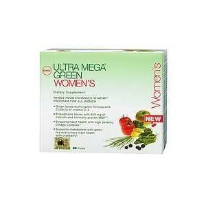  GNC Ultra Mega Green Womens Vitapak 30 Packs Health 