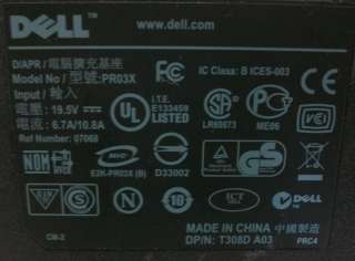 Dell E Port Laptop Docking Station PR03X T308D Port Replicator *No A/C 