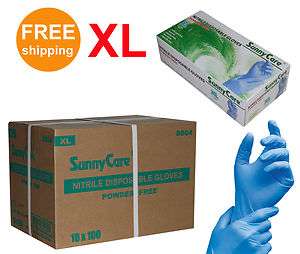   Cs Nitrile Disposable Gloves Powder Free (Latex Free) Size XL  
