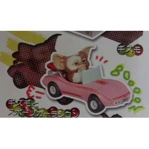 Gremlins One Coin Figure Gizmo in Pink Getaway Car   Kotobukiya Japan 
