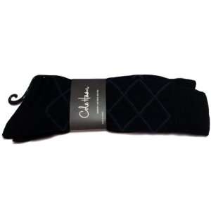 Cole Haan Luxury Modal Blend Mens Dress Socks 3 Pack Black 1755011
