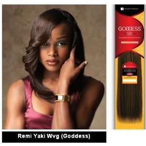   Goddess Yaky Straight Human Hair Remy 12 Weaving for Hair Extensions