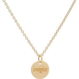  Adriennes Gold Charm Necklace   Imagine Jewelry