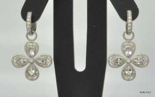 ZASHA by JUDE FRANCES Diamond Flower Earring Charms  
