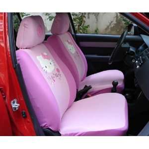  6pcs Hello Kitty Car Seat Cover Pink with Free Gift of Non 