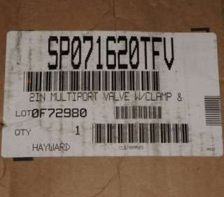 Hayward Vari Flo 2 Multiport Valve SP071620TFV  