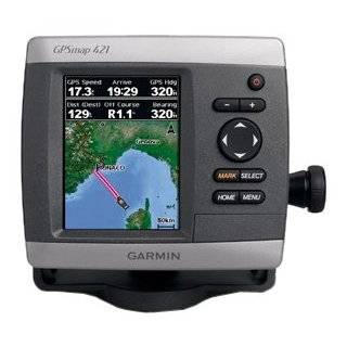 Garmin GPSMAP 421s 4 Inch Waterproof Marine GPS and Chartplotter with 
