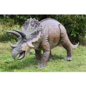  171w Jurassic Triceratops Dinosaur Home Garden Statue 