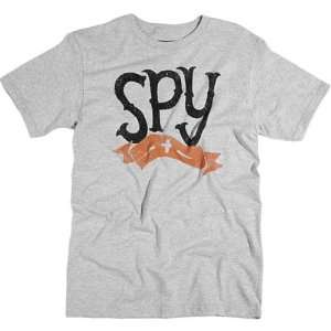 Spy Optic Banner Year Mens Short Sleeve Fashion Shirt   Heather / X 