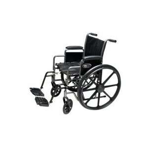 18 Wide Everest & Jennings Traveler SE Wheelchair Detachable Full Arms