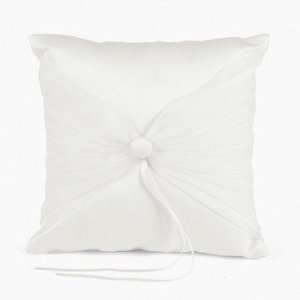  Ivory Tulle Wedding Ring Pillow   Party Decorations 