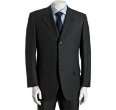 burberry burberry london charcoal pinstriped super 110s wool 3 button 