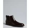 Tods black leather Esquire chukka boots  