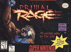 Primal Rage Super Nintendo, 1995  